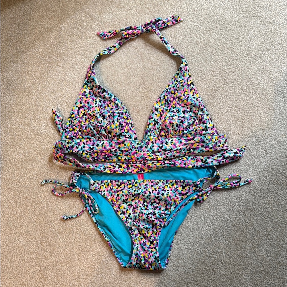 Victoria's Secret Multi Color Bikini Swim Set